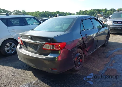 2013 Toyota Corolla Le z USA, uszkodzony, nr VIN 5YFBU4EE2DP169733